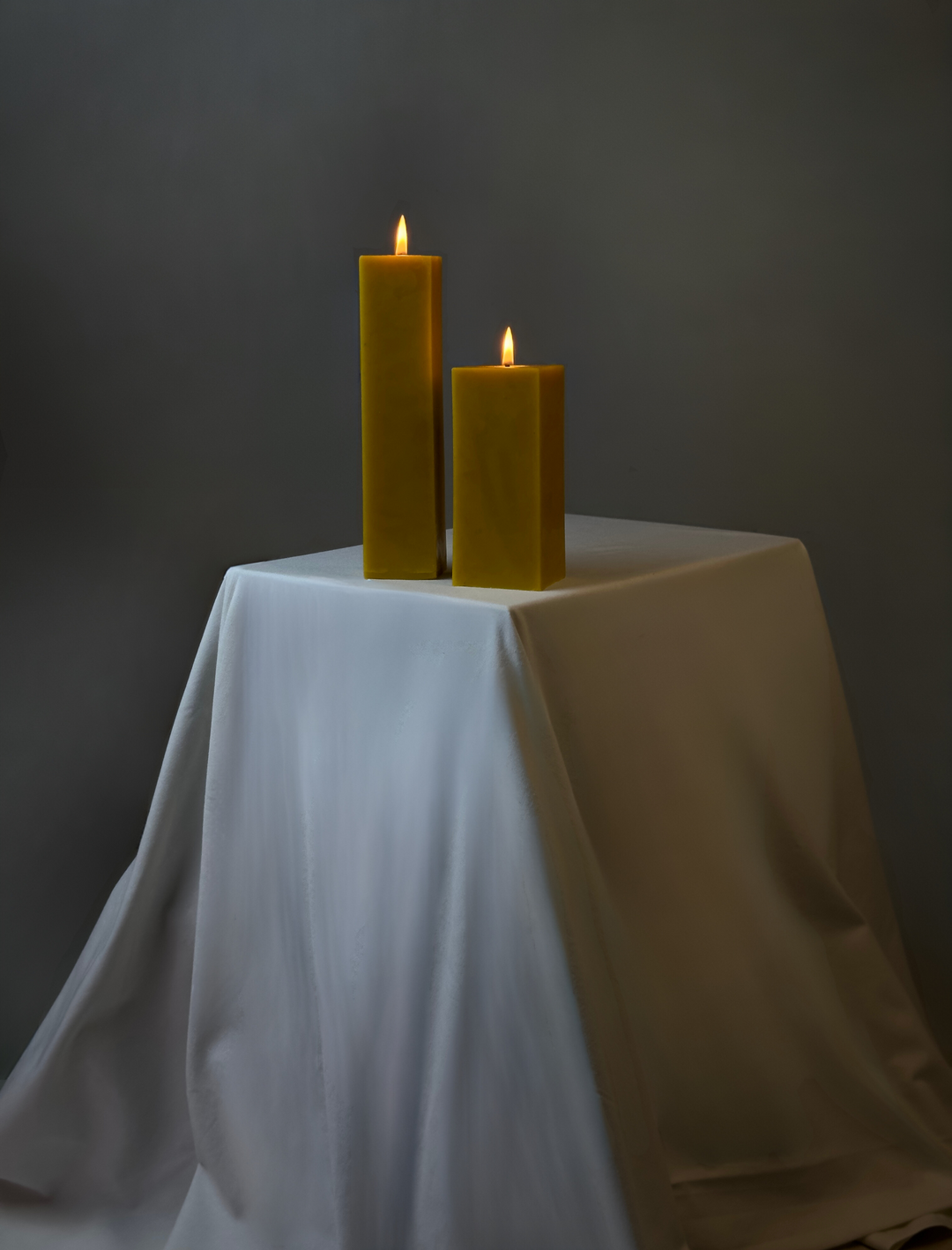 MACBEθ & LADY MACBEθ • Beeswax Pillar Candles