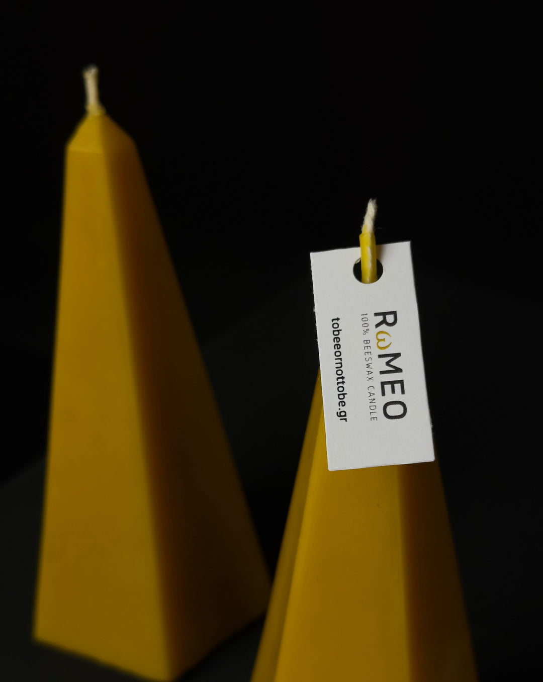 RωMEO & JUλIET - Beeswax Pillar Candles