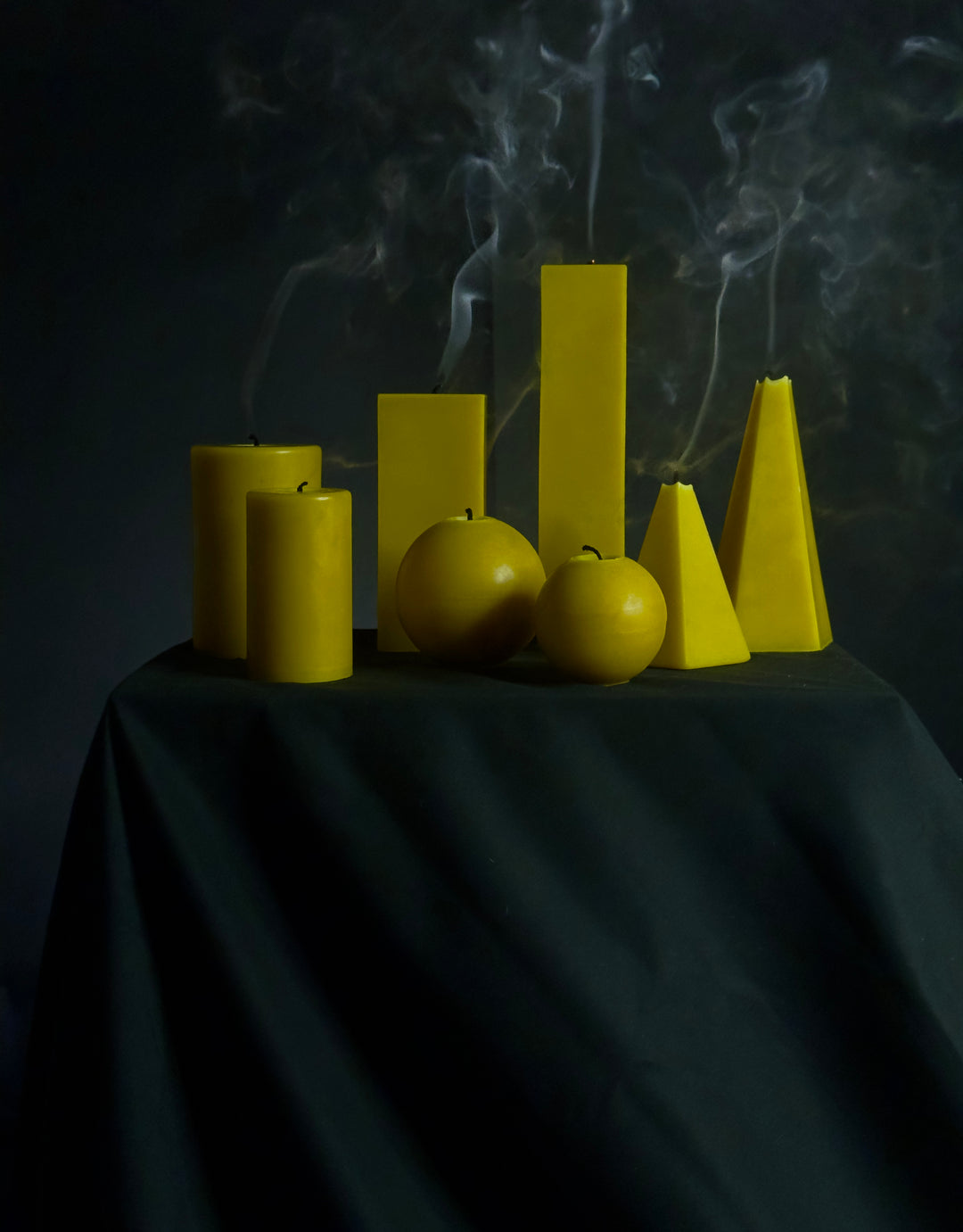 RωMEO & JUλIET - Beeswax Pillar Candles