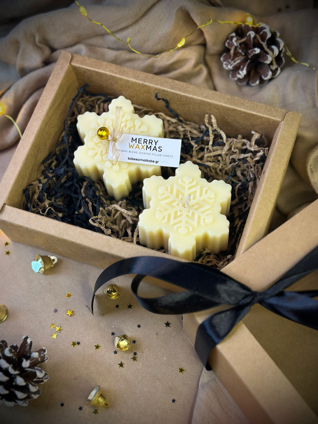 Snowflake Candles