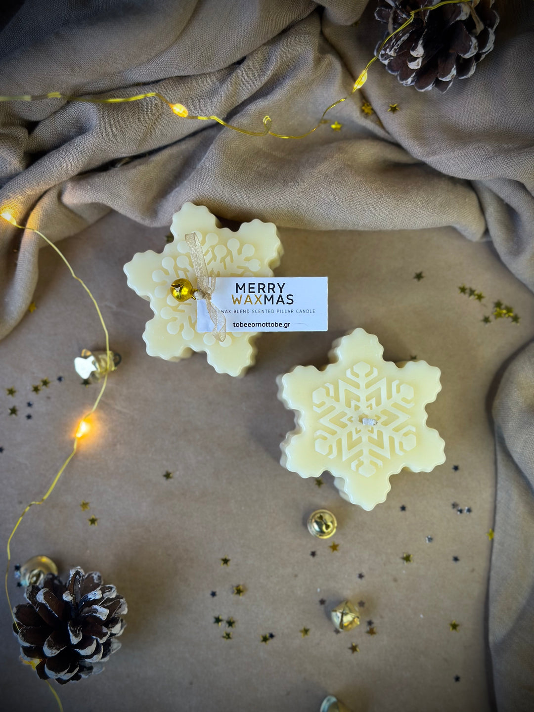 Snowflake Candles