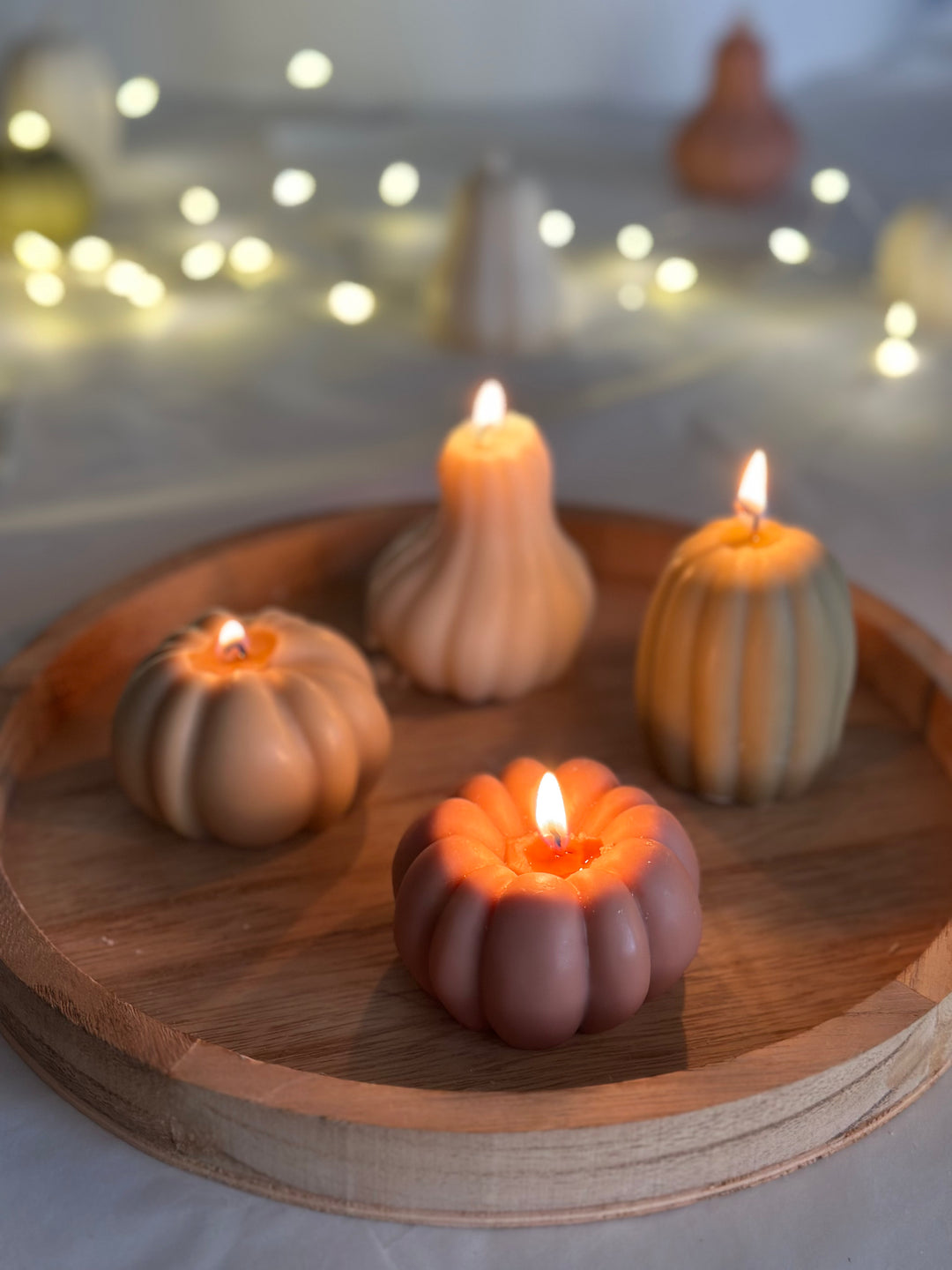 Mrs. Pumpkin – Διακοσμητικό Κερί Κολοκύθα