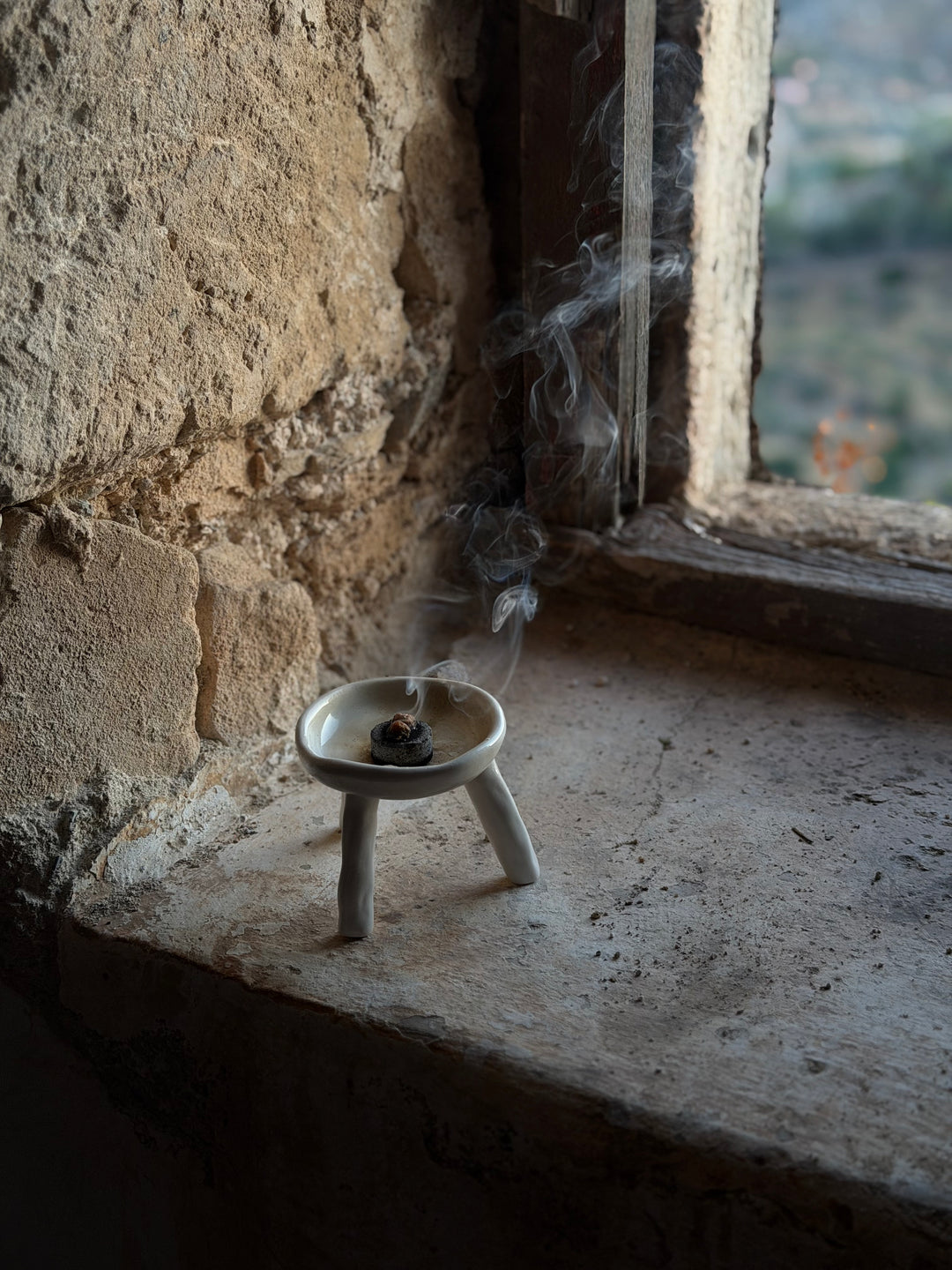 THYMELE | Ceramic Incense Burner