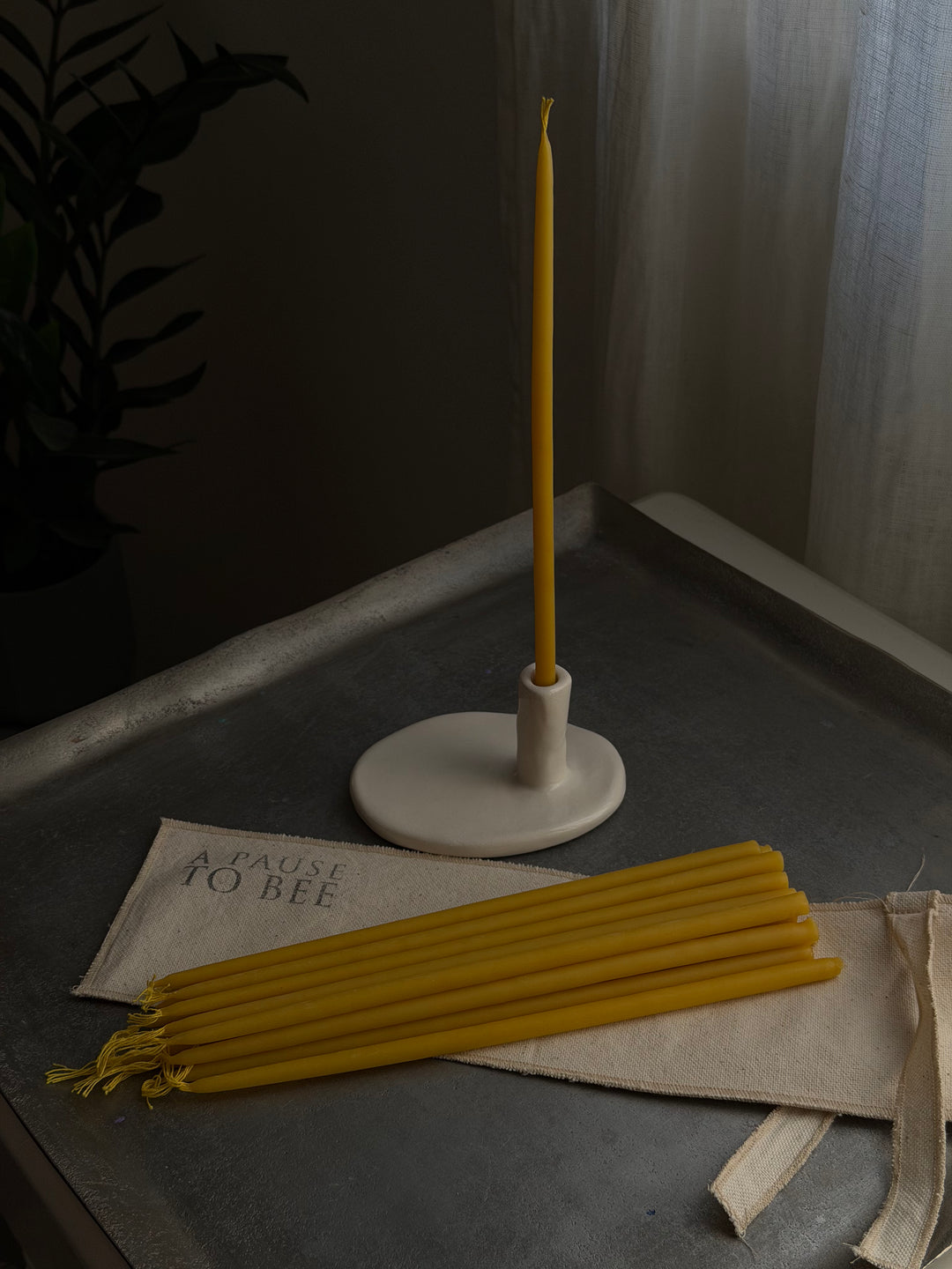 MINI BEESWAX TAPERS RITUAL SET