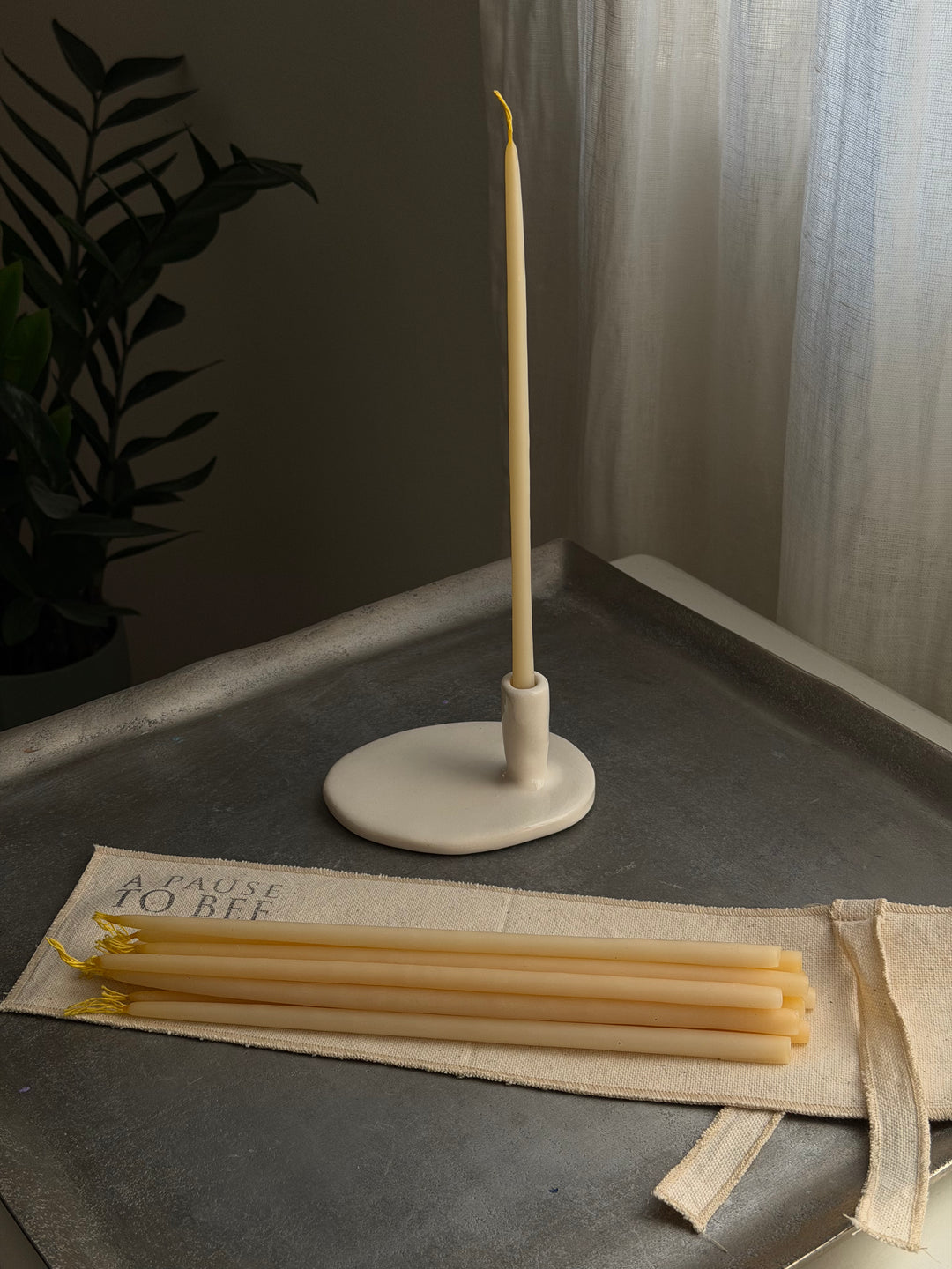 MINI BEESWAX TAPERS RITUAL SET