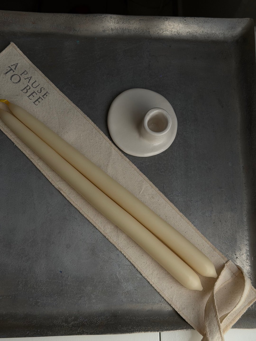 CLASSIC BEESWAX TAPERS RITUAL SET