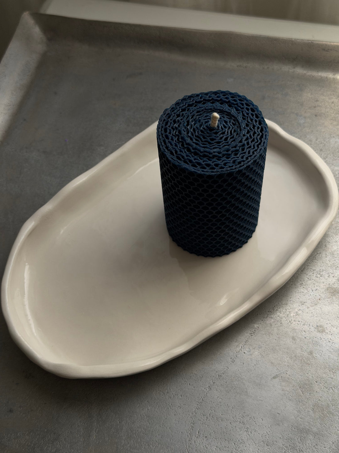 ETHOS | HANDROLLED BEESWAX CANDLE