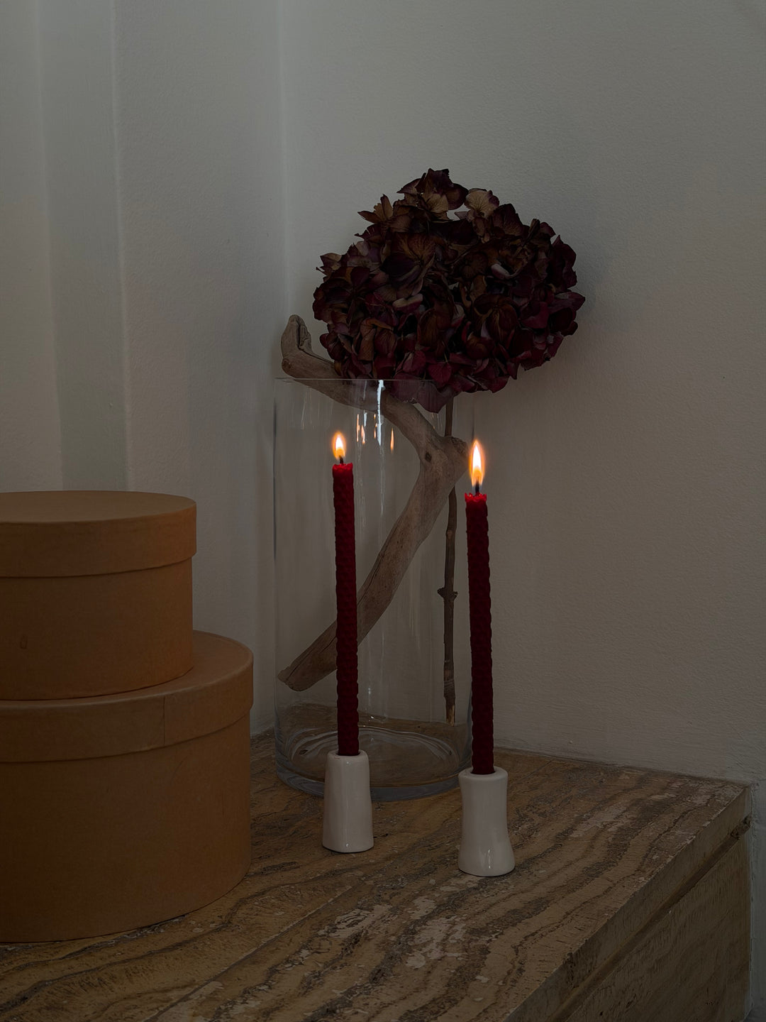 CATHARSIS MINI | HANDROLLED BEESWAX CANDLES