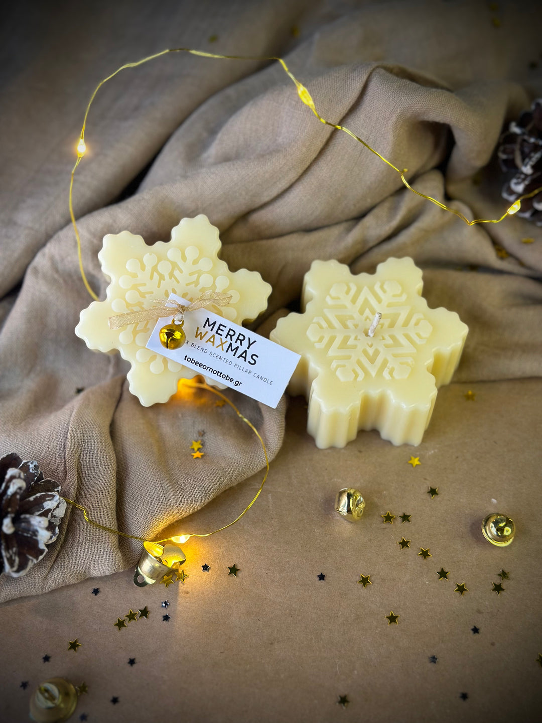 Snowflake Candles