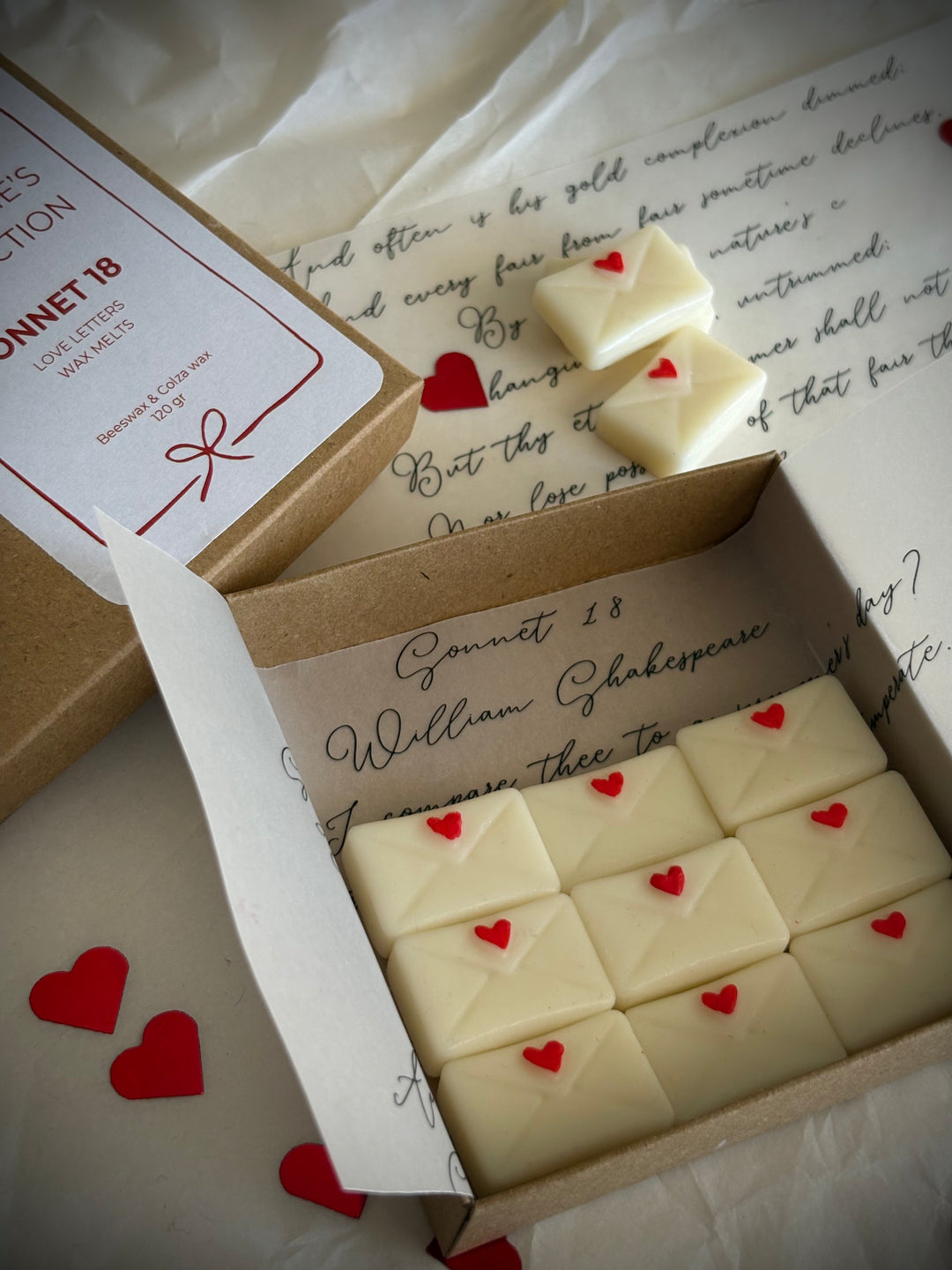 Sonnet 18 | Love Letters Wax Melts