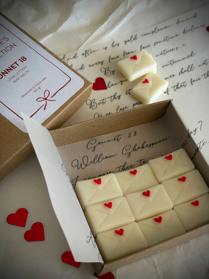 Sonnet 18 | Love Letters Wax Melts