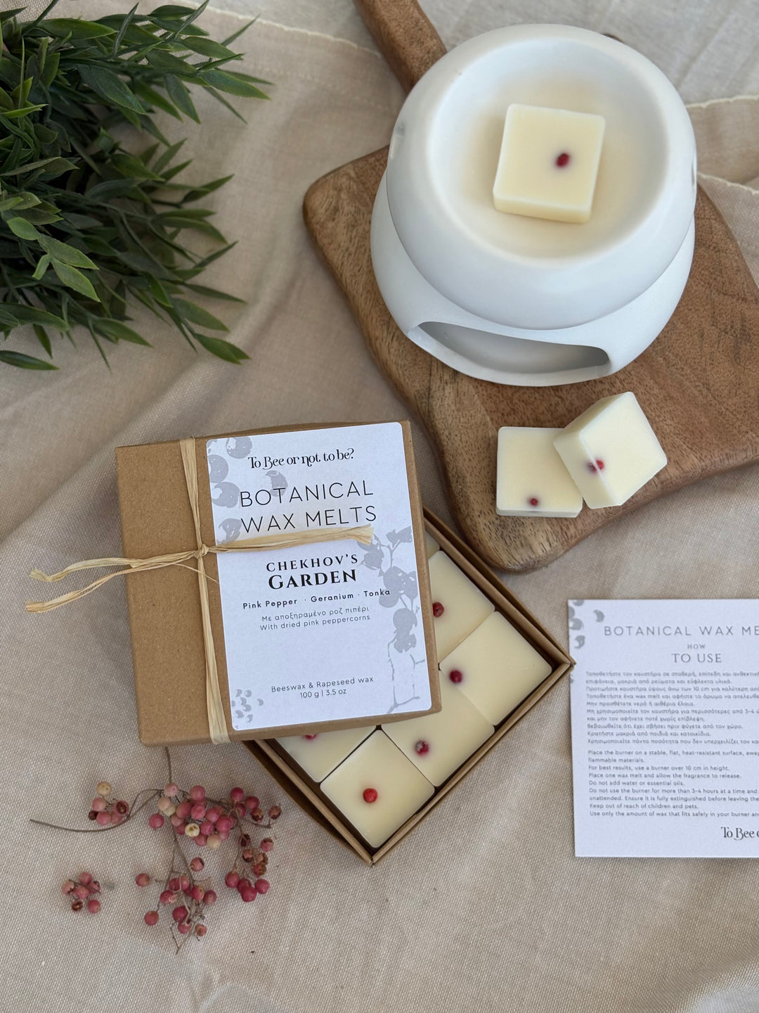 Botanical Wax Melts | Chekhov's Garden