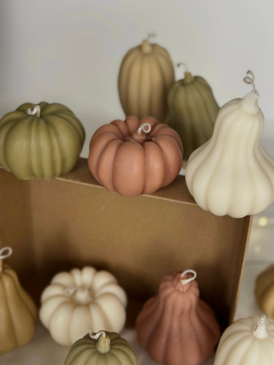 Little Pumpkinette - Διακοσμητικό κερί κολοκύθα