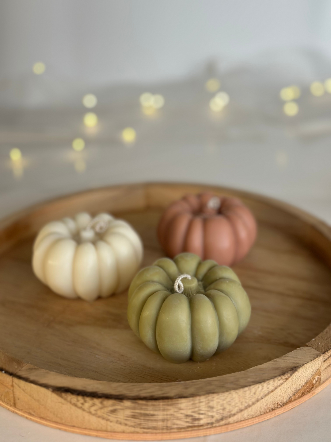 Mrs. Pumpkin – Διακοσμητικό Κερί Κολοκύθα