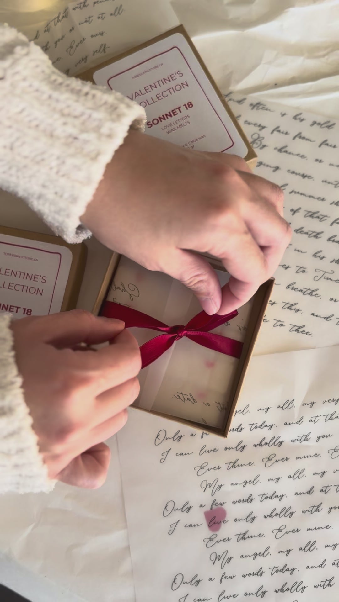 Sonnet 18 | Love Letters Wax Melts